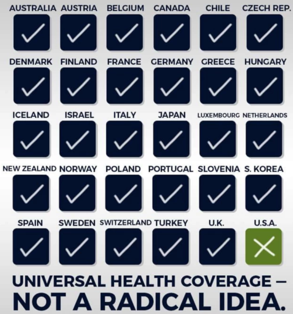 国民健康保険のような制度がある国一覧